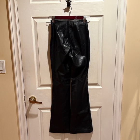 Wilfred Jet Black Flare Vegan Flare Pants - Picture 3 of 8